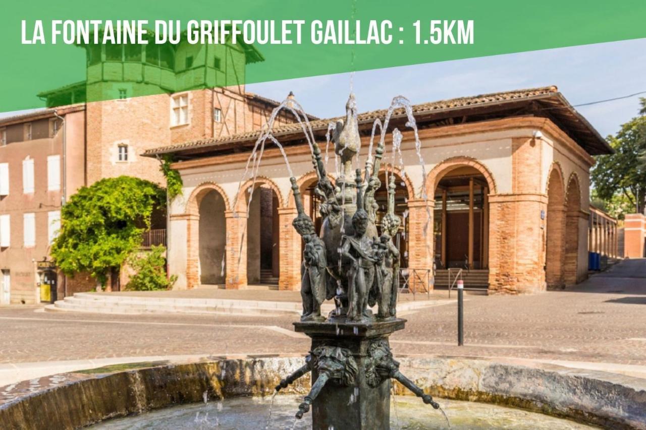 Le Cottage Duo Vigne Rouge Sauna Gaillac Entre Albi-Toulouse & Les Cottages Du Tarn Brens  Eksteriør bilde